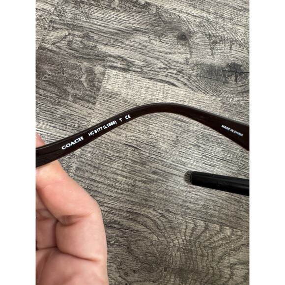 COACH HC8177 1588 PURPLE BROWN OVERSIZED SUNGLASSES 59-17 140 - Picture 8 of 14